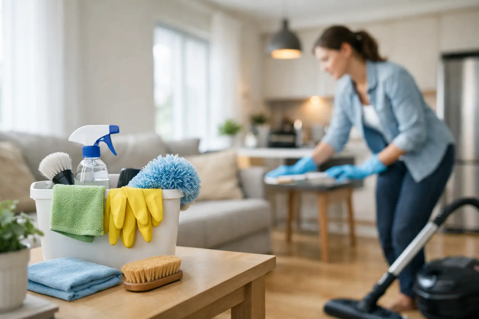 Apartment Cleaning for Renters Without the Rush