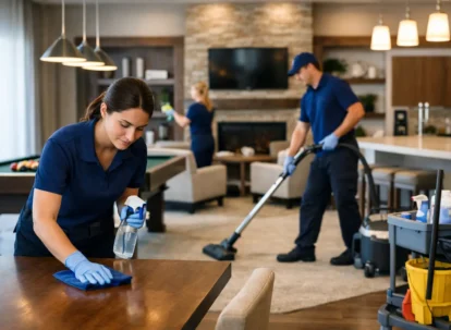 Clubhouse Cleaning Services That Keep Amenities Ready