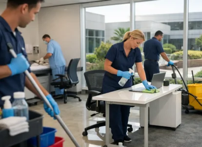 Commercial Cleaning That Keeps Work Moving