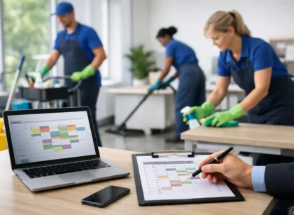 How to Schedule Cleaning Crews Without Gaps
