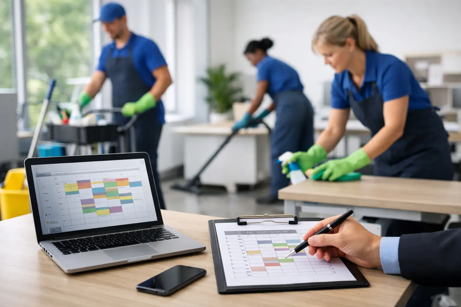 How to Schedule Cleaning Crews Without Gaps