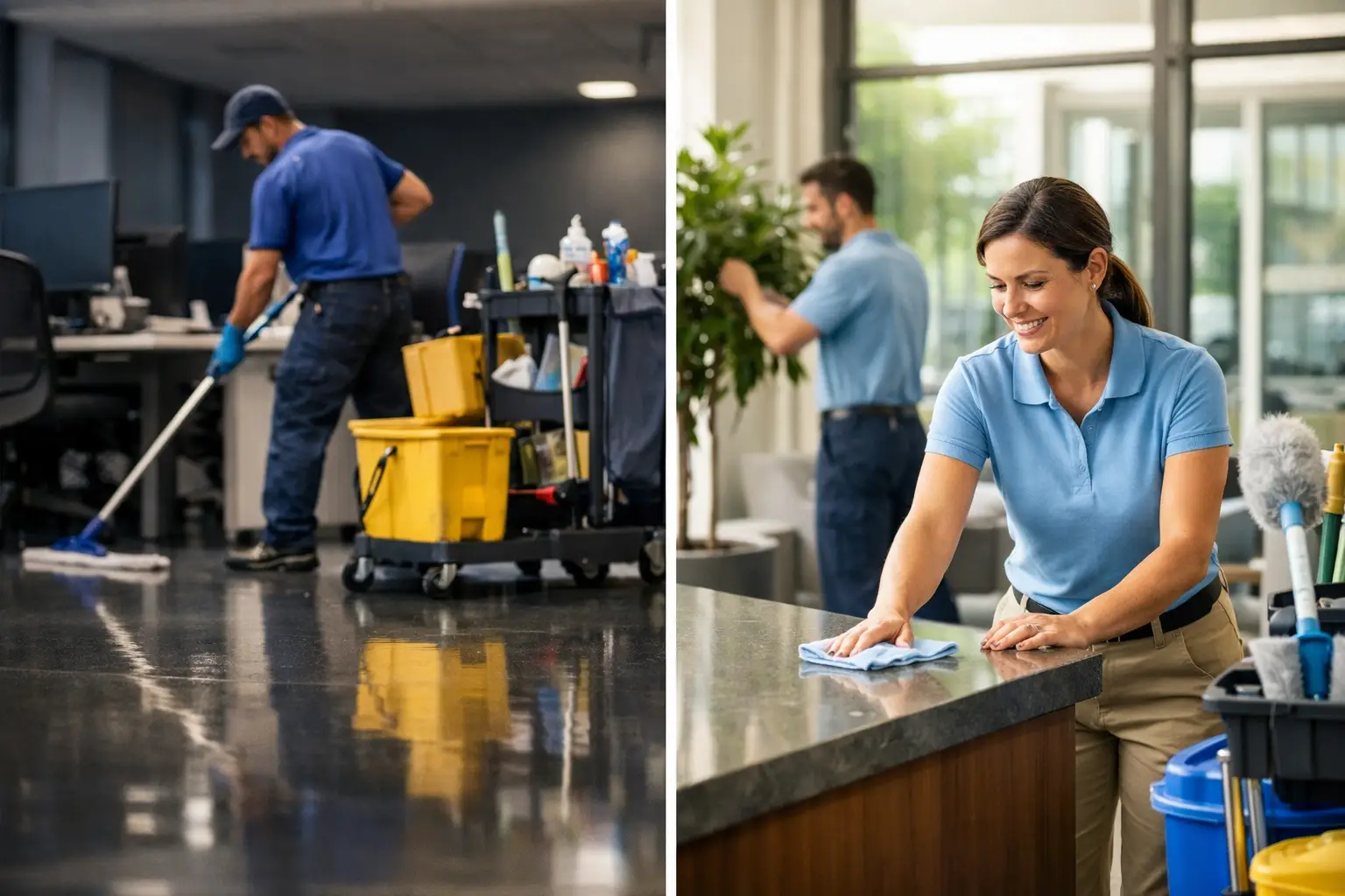 Janitorial Versus Day Porter Services Compared