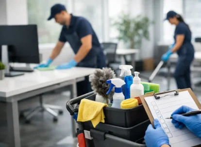 Office Cleaning Checklist for a Healthier Workplace
