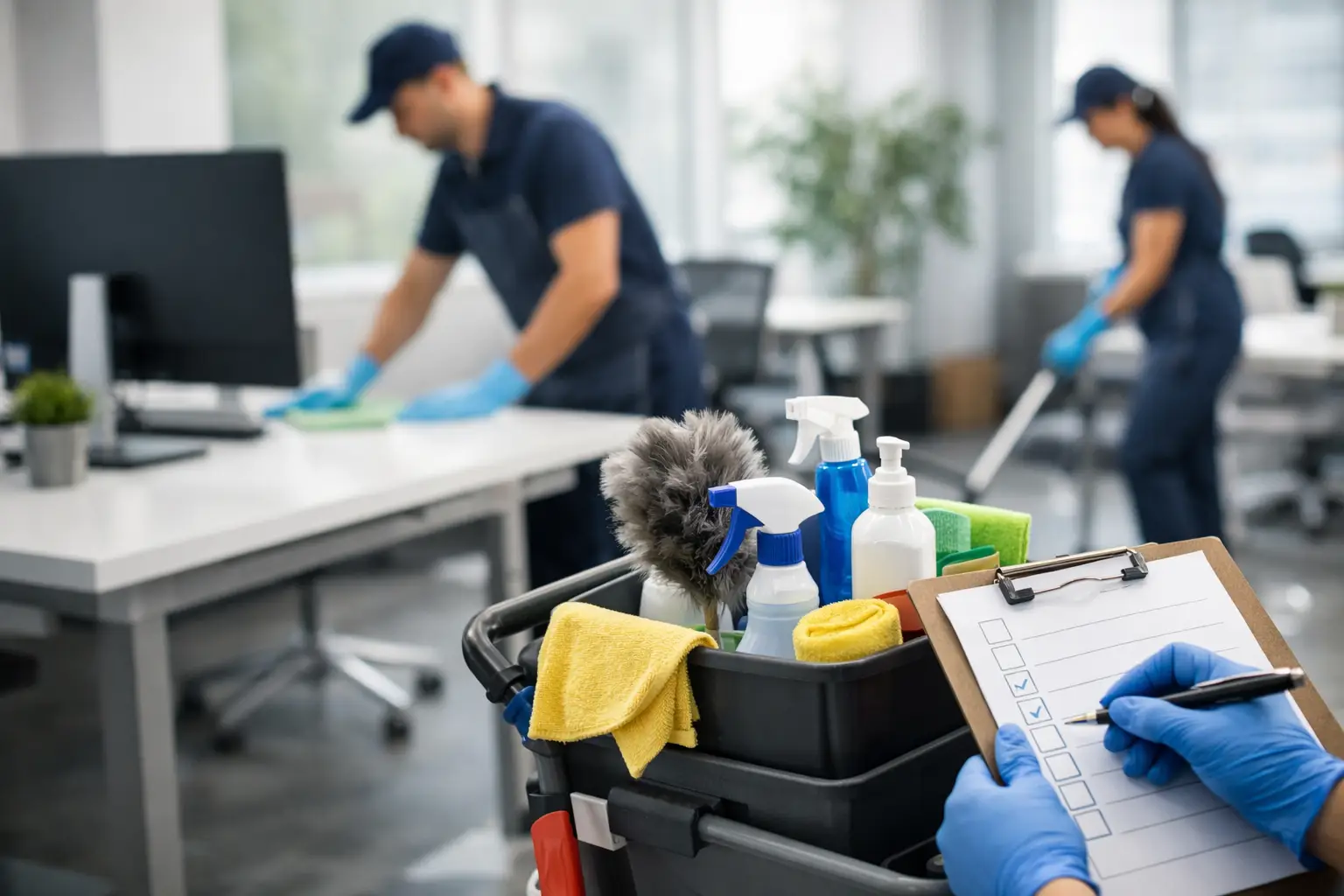 Office Cleaning Checklist for a Healthier Workplace