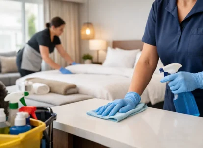 Short-Term Rental Turnover Cleaning Guests Notice