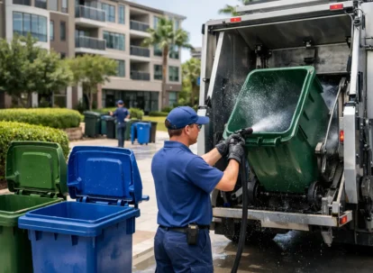 Trash Bin Cleaning Service for Cleaner Properties