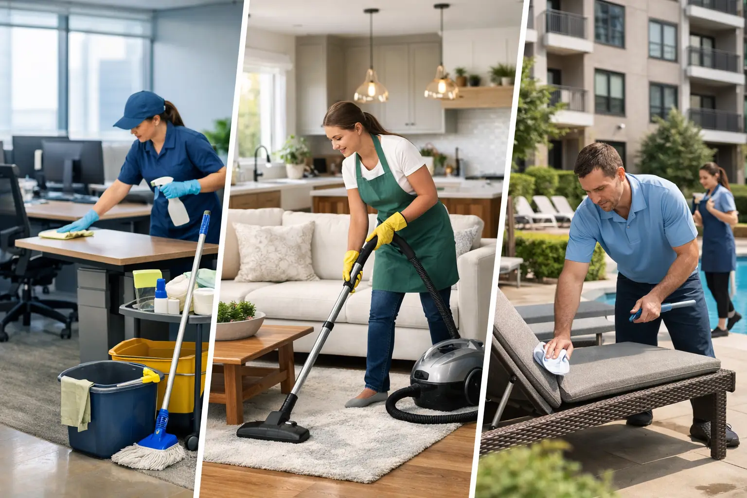 Deep Cleaning for Offices, HOAs, and Homes