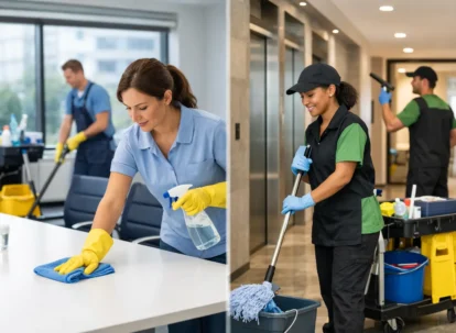 In House vs Outsourced Cleaning for Properties