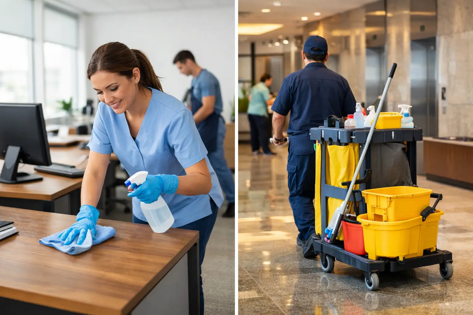 Office Cleaning Versus Facility Cleaning