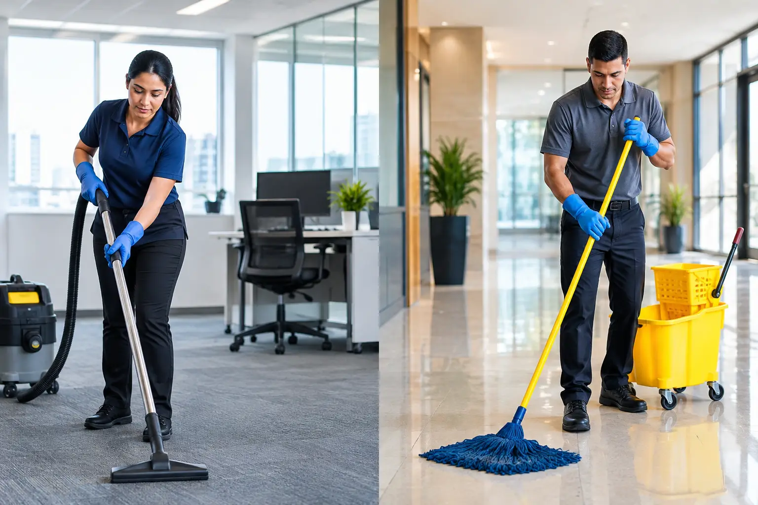 Commercial Cleaning Versus Janitorial Services