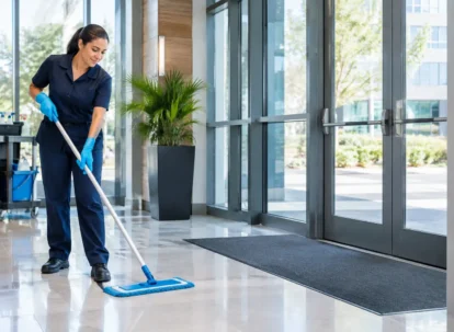 Commercial Entryway Cleaning That Holds Up