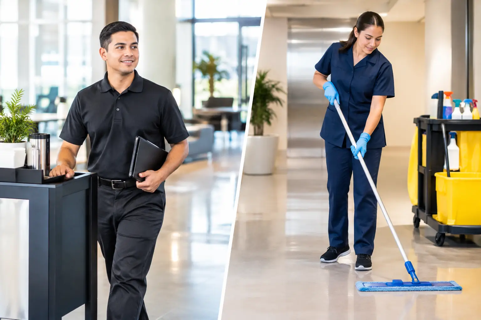 Day Porter vs Janitorial: Which Fits Your Property?