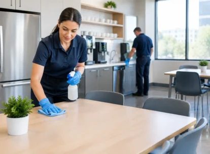 How to Clean Office Breakrooms Without Disruption