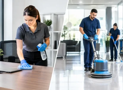 In House Versus Outsourced Cleaning Compared