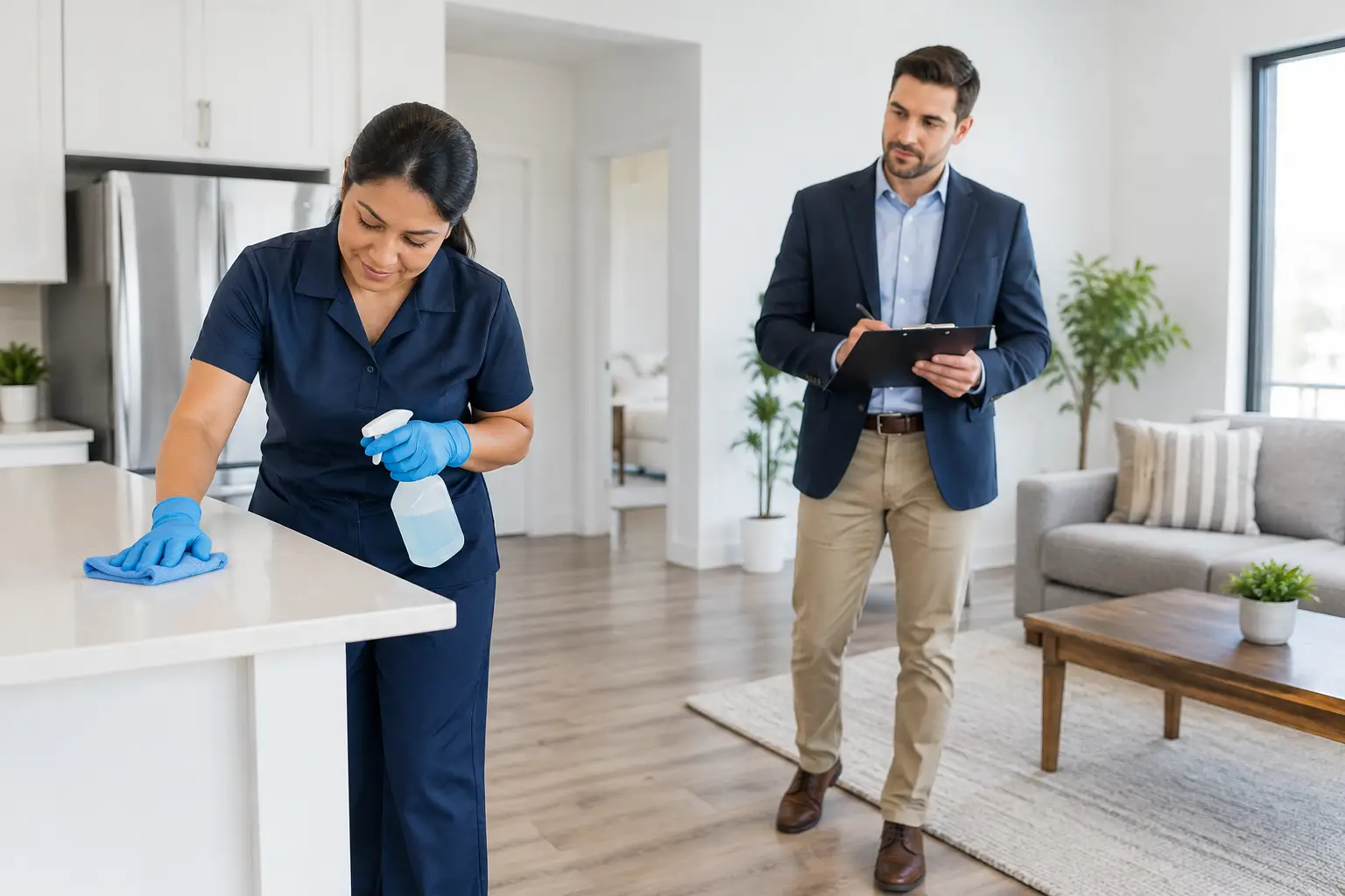 Tenant Turnover Cleaning Example for Property Managers