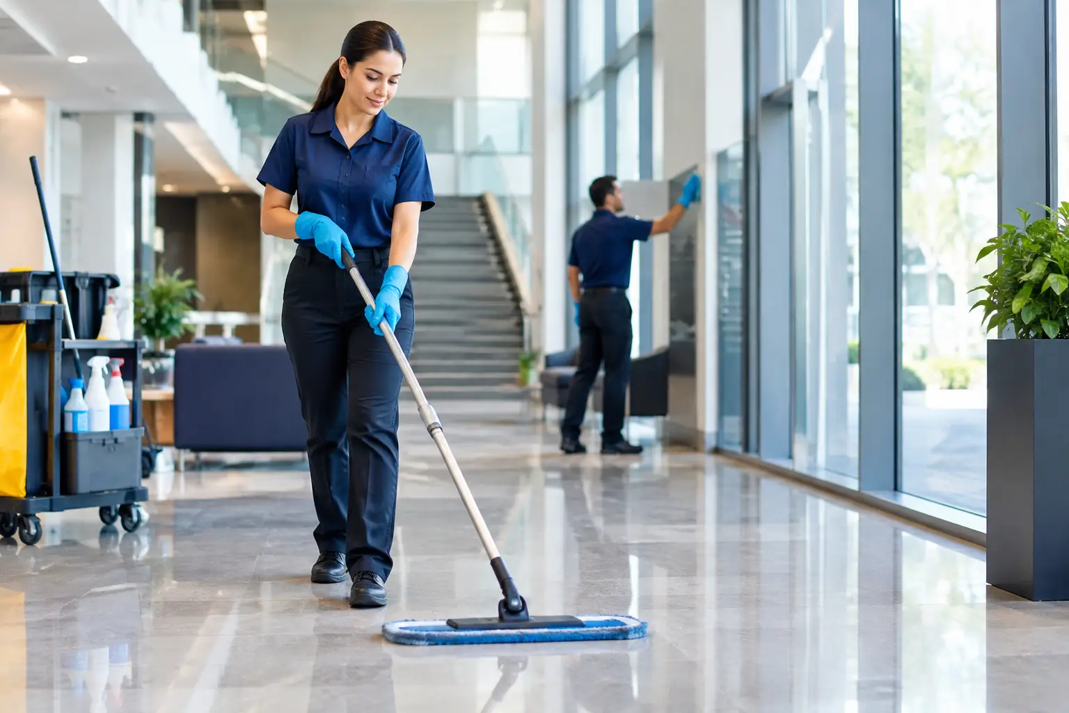 Why Outsource Building Cleaning Services?